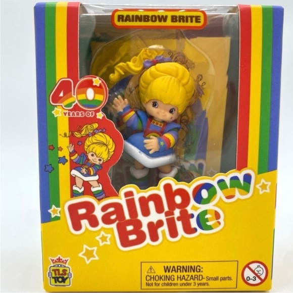 Rainbow Brite New Mini Figure Set Series 2 🌈 40th Anniversary 2.5 TLS CheeBee - Picture 8 of 8